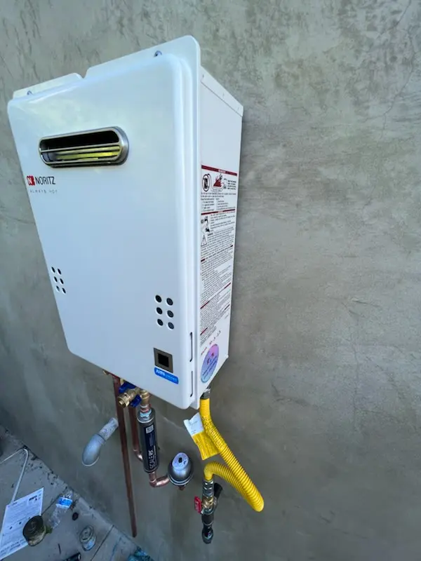 Tankless water heater installation for Lyndwald Acres homes